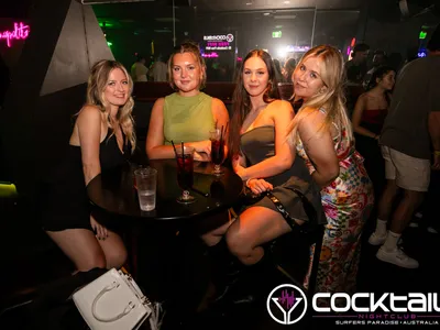 A professional photo of guests enjoying themselves at Cocktails Nightclub from our gallery.