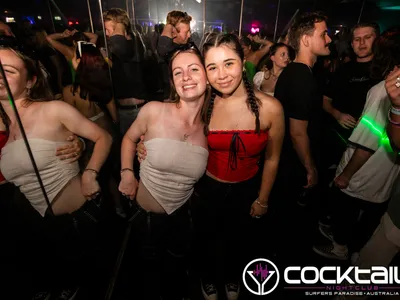 A professional photo of guests enjoying themselves at Cocktails Nightclub from our gallery.