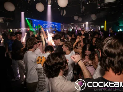 A professional photo of guests enjoying themselves at Cocktails Nightclub from our gallery.