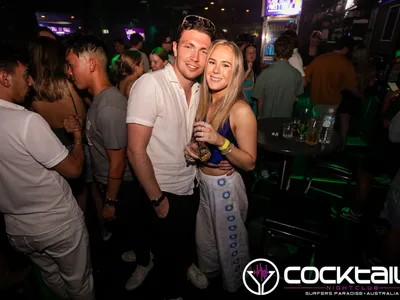 A professional photo of guests enjoying themselves at Cocktails Nightclub from our gallery.