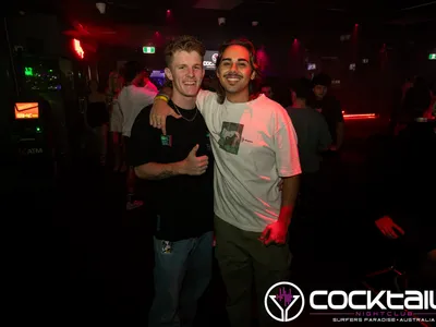 A professional photo of guests enjoying themselves at Cocktails Nightclub from our gallery.