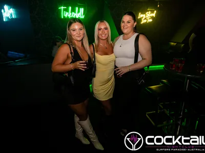 A professional photo of guests enjoying themselves at Cocktails Nightclub from our gallery.