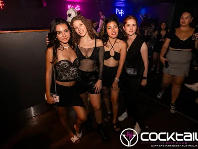 A professional photo of guests enjoying themselves at Cocktails Nightclub from our gallery.