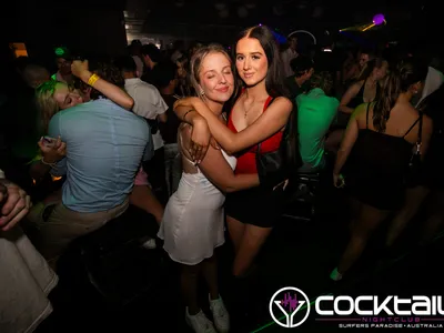 A professional photo of guests enjoying themselves at Cocktails Nightclub from our gallery.