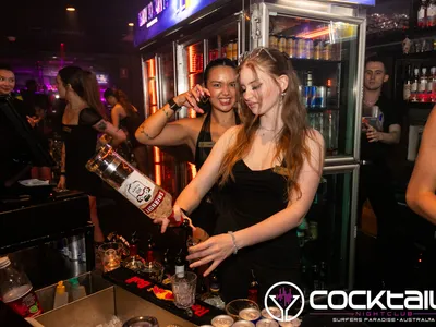 A professional photo of guests enjoying themselves at Cocktails Nightclub from our gallery.