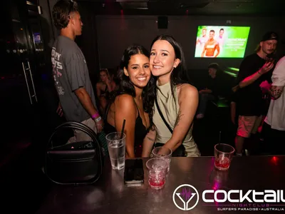 A professional photo of guests enjoying themselves at Cocktails Nightclub from our gallery.