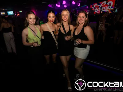 A professional photo of guests enjoying themselves at Cocktails Nightclub from our gallery.