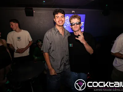 A professional photo of guests enjoying themselves at Cocktails Nightclub from our gallery.