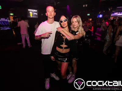 A professional photo of guests enjoying themselves at Cocktails Nightclub from our gallery.