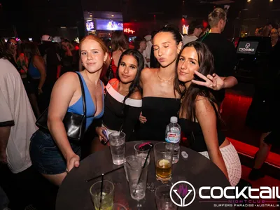 A professional photo of guests enjoying themselves at Cocktails Nightclub from our gallery.