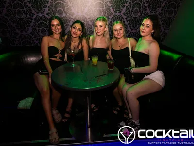 A professional photo of guests enjoying themselves at Cocktails Nightclub from our gallery.