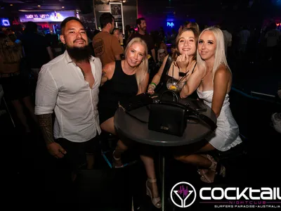 A professional photo of guests enjoying themselves at Cocktails Nightclub from our gallery.