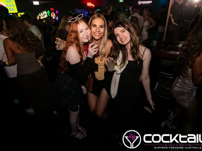 A professional photo of guests enjoying themselves at Cocktails Nightclub from our gallery.