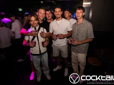 A professional photo of guests enjoying themselves at Cocktails Nightclub from our gallery.