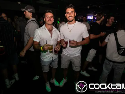 A professional photo of guests enjoying themselves at Cocktails Nightclub from our gallery.