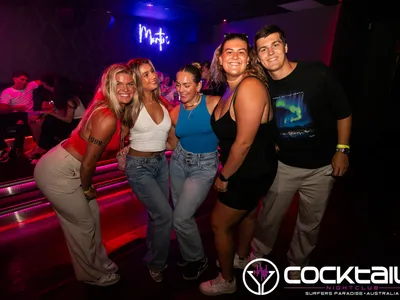 A professional photo of guests enjoying themselves at Cocktails Nightclub from our gallery.