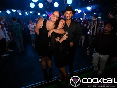 A professional photo of guests enjoying themselves at Cocktails Nightclub from our gallery.