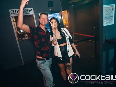 A professional photo of guests enjoying themselves at Cocktails Nightclub from our gallery.