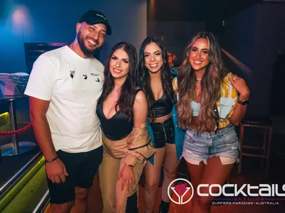 A professional photo of guests enjoying themselves at Cocktails Nightclub from our gallery.