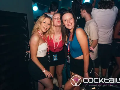 A professional photo of guests enjoying themselves at Cocktails Nightclub from our gallery.