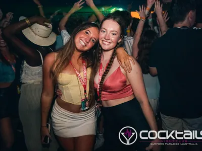 A professional photo of guests enjoying themselves at Cocktails Nightclub from our gallery.