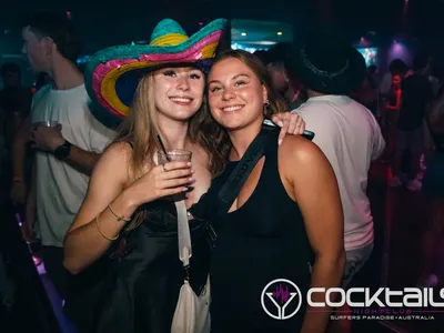 A professional photo of guests enjoying themselves at Cocktails Nightclub from our gallery.