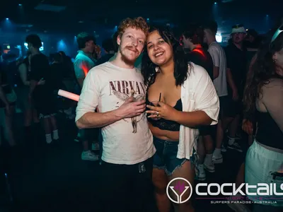 A professional photo of guests enjoying themselves at Cocktails Nightclub from our gallery.