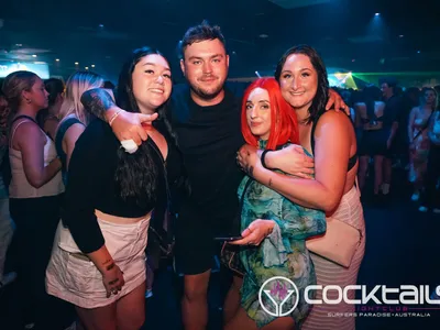 A professional photo of guests enjoying themselves at Cocktails Nightclub from our gallery.