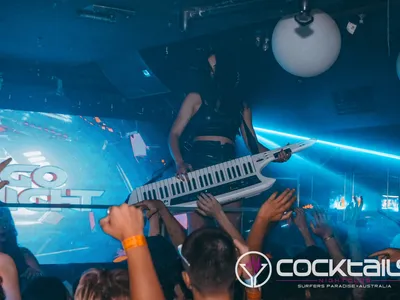 A professional photo of guests enjoying themselves at Cocktails Nightclub from our gallery.