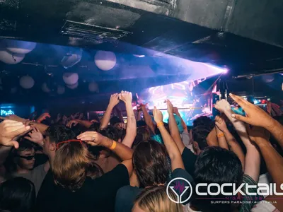 A professional photo of guests enjoying themselves at Cocktails Nightclub from our gallery.