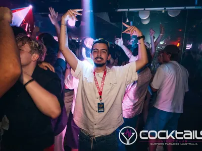 A professional photo of guests enjoying themselves at Cocktails Nightclub from our gallery.