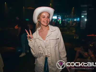 A professional photo of guests enjoying themselves at Cocktails Nightclub from our gallery.