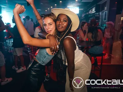 A professional photo of guests enjoying themselves at Cocktails Nightclub from our gallery.