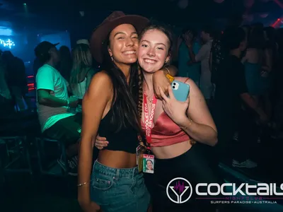 A professional photo of guests enjoying themselves at Cocktails Nightclub from our gallery.