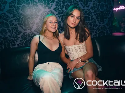 A professional photo of guests enjoying themselves at Cocktails Nightclub from our gallery.