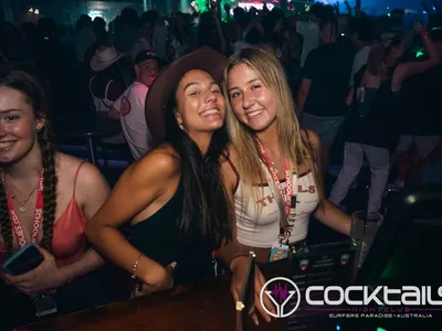 A professional photo of guests enjoying themselves at Cocktails Nightclub from our gallery.