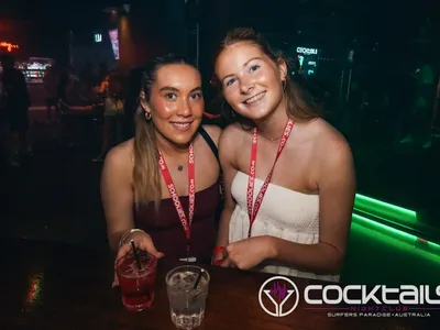 A professional photo of guests enjoying themselves at Cocktails Nightclub from our gallery.