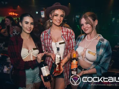 A professional photo of guests enjoying themselves at Cocktails Nightclub from our gallery.