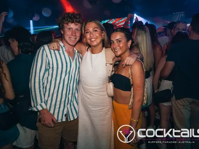 A professional photo of guests enjoying themselves at Cocktails Nightclub from our gallery.