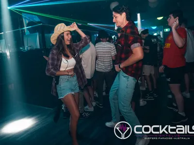 A professional photo of guests enjoying themselves at Cocktails Nightclub from our gallery.