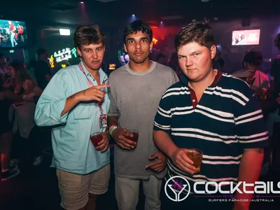 A professional photo of guests enjoying themselves at Cocktails Nightclub from our gallery.