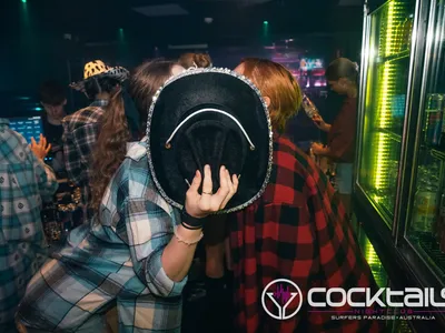 A professional photo of guests enjoying themselves at Cocktails Nightclub from our gallery.