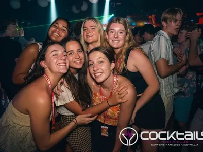 A professional photo of guests enjoying themselves at Cocktails Nightclub from our gallery.