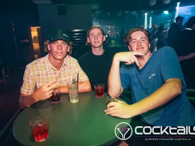 A professional photo of guests enjoying themselves at Cocktails Nightclub from our gallery.