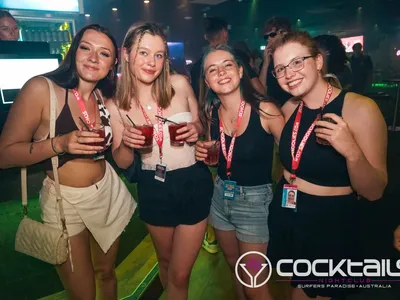 A professional photo of guests enjoying themselves at Cocktails Nightclub from our gallery.