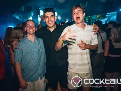 A professional photo of guests enjoying themselves at Cocktails Nightclub from our gallery.