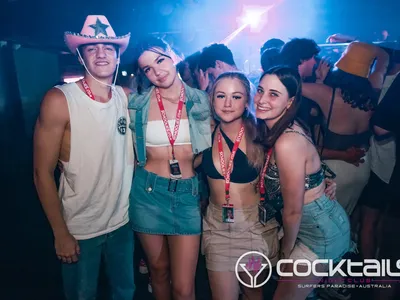 A professional photo of guests enjoying themselves at Cocktails Nightclub from our gallery.