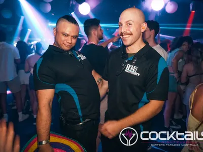 A professional photo of guests enjoying themselves at Cocktails Nightclub from our gallery.