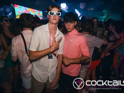 A professional photo of guests enjoying themselves at Cocktails Nightclub from our gallery.