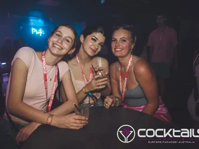 A professional photo of guests enjoying themselves at Cocktails Nightclub from our gallery.